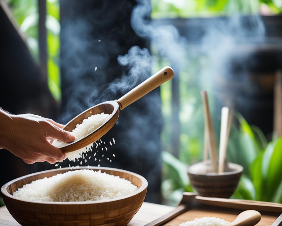 sticky rice cooking methods