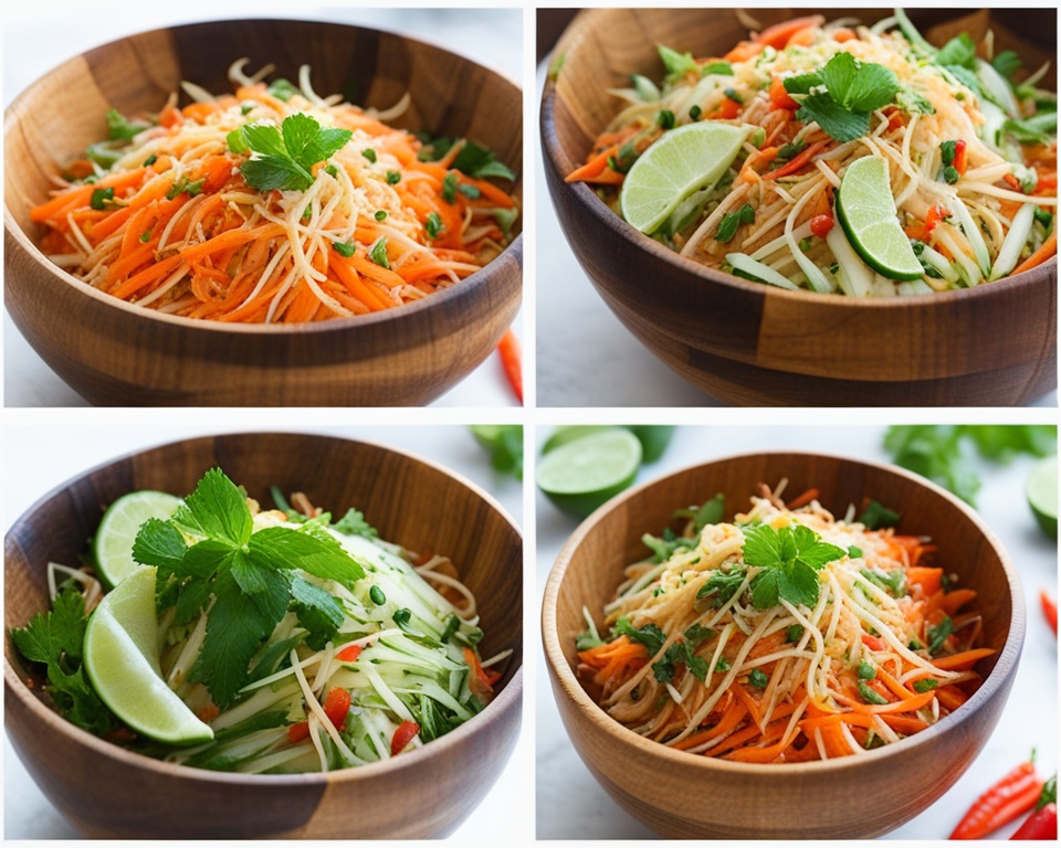 green papaya salad