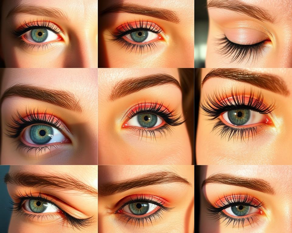 eyelash extension styles