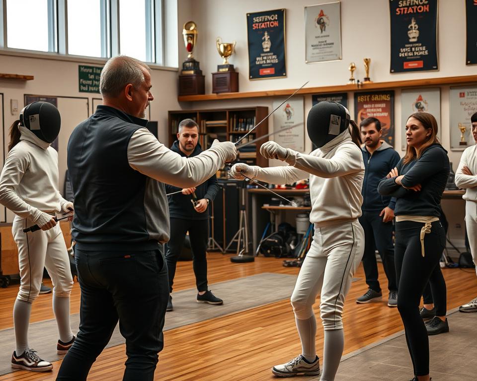 fencing coaching