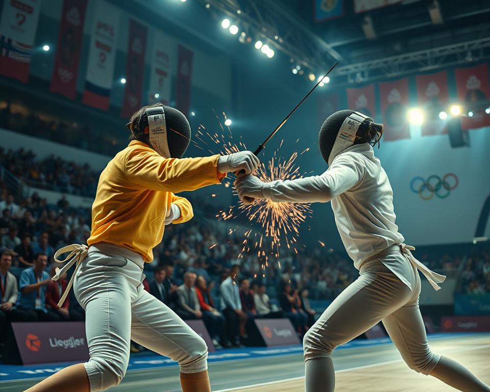 fencing olympian stories