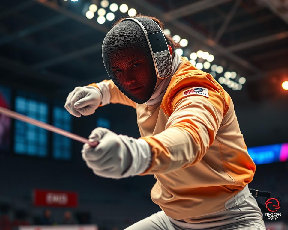 Fencing Olympian: Mastering the Art of the Sword